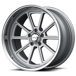 American Racing VN510 Draft Vintage Silver Diamond-Cut Lip Wheels 18x8