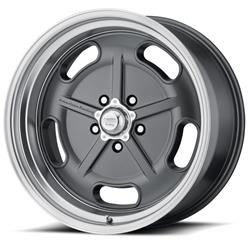 American Racing VN511 Salt Flat Mag Gray Diamond-Cut Lip Wheels 17x7