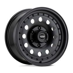 American Racing AR62 Outlaw II Satin Black Wheels 15x8