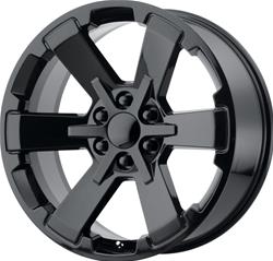 Performance Replicas PR189 Gloss Black Wheels