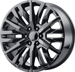 Performance Replicas PR198 Gloss Black Wheels 20x9