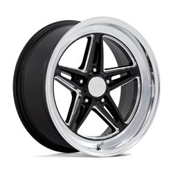 American Racing VN514 Groove Gloss Black Wheels with Diamond Cut Lip