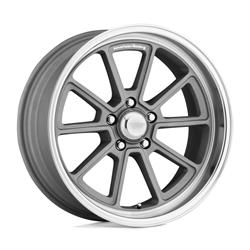 American Racing VN510 Draft Vintage Silver Diamond-Cut Lip Wheels 20x8.5