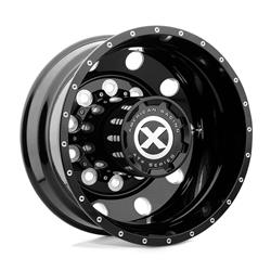 ATX Wheels AO405 Trex Gloss Black Milled Wheels 22.5x8.25