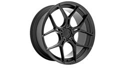 Asanti Black Label ABL37 Monarch Satin Black Wheels 22x9