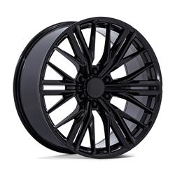 Performance Replicas PR227 Gloss Black Wheels 24x10