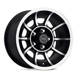 American Racing VN47 Vector Satin Black Machined Wheels 15x7