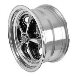 American Racing VN500 Custom 500 Polished Wheels with Black Accents 15x7