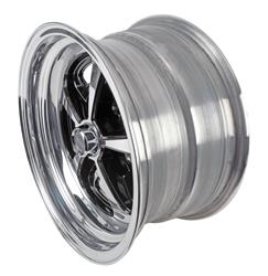 American Racing VN500 Custom 500 Polished Wheels with Black Accents 15x8