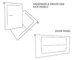 Alston Racing Door and Kick Panel Kits AL-161914