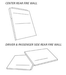 Alston Racing Rear Firewall Kits AL-161922