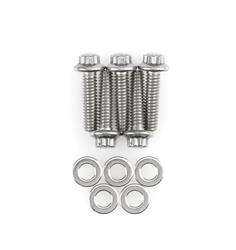 ARP 714-1000 Stainless Steel 7/16-20 Fine RH Thread 1.000 UHL 12-Point Bolt with 7/16 Socket and Washer, Set of 5 