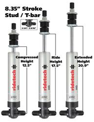 RideTech HQ Series Shocks 22199846