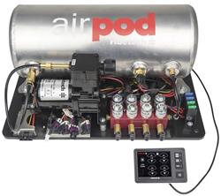 RideTech RidePro E5 Air Ride Suspension Control AirPod Single Compressor Systems