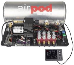 RideTech RidePro E5 Air Ride Suspension Control AirPod Single Compressor Systems 30514000