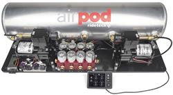 RideTech RidePro E5 Air Ride Control BigRed AirPod Dual Compressor Systems