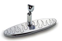 AMI Styling 97315P AMI Styling Billet Flame Rear View Mirrors
