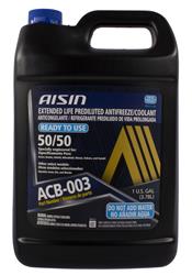 Aisin 50/50 Pre-Diluted Super Long-Life Antifreeze/Coolant ACB-003