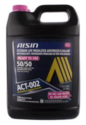 Aisin 50/50 Pre-Diluted Super Long-Life Antifreeze/Coolant ACT-002