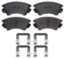 ADVICS Original Equipment Brake Pads for 2010-2015 CAMARO, 2011-2016 CAPRICE - AD1404