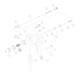 Anest Iwata Paint Gun Needles and Nozzles 93040890