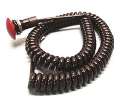 ATI Oversized Mushroom Trans-Brake Buttons with Coil Cord ATI940022