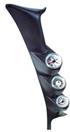 AutoMeter Pillar Gauge Pods for 1987-1993 MUSTANG - 12103