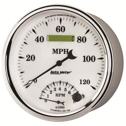 AutoMeter Old Tyme White II Analog Gauge Kits 1290