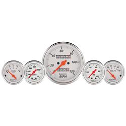 AutoMeter Arctic White Analog Gauge Kits 1340