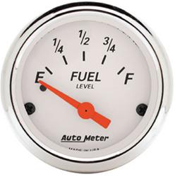 AutoMeter Arctic White Analog Gauges 1318