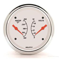 AutoMeter Arctic White Analog Gauge Kits 1330