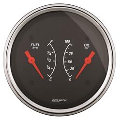 AutoMeter Designer Black Series Analog Gauge Kits 1434