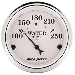 Auto Meter 1686 Old TYME White Clock 