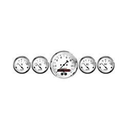 AutoMeter Old Tyme White Series Analog Gauge Kits 1650