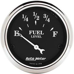 AutoMeter Old Tyme Black Series Analog Gauges 1718