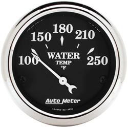 AutoMeter Old Tyme Black Series Analog Gauges 1737