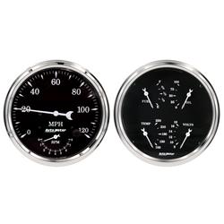 AutoMeter Old Tyme Black Series Analog Gauge Kits 1752