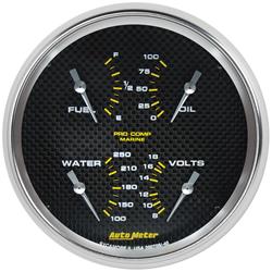 Auto Meter Marine Gauge Kits and Instrument Clusters 200705-40