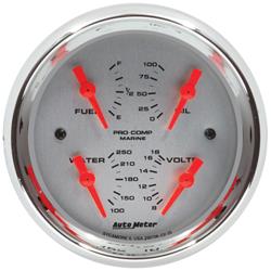 Auto Meter Marine Gauge Kits and Instrument Clusters 200706-35