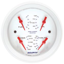 Auto Meter Marine Gauge Kits and Instrument Clusters 200706