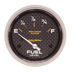 AutoMeter Pro-Comp Marine Carbon Fiber Analog Gauges 200761-40