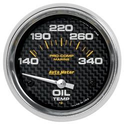 AutoMeter Pro-Comp Marine Carbon Fiber Analog Gauges 200765-40