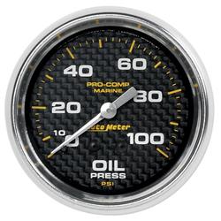 AutoMeter Pro-Comp Marine Carbon Fiber Analog Gauges 200777-40