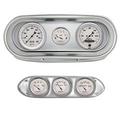 AutoMeter Old Tyme White Series Instrument Clusters for 1962-1965 CHEVY II - 2127-08