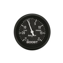 Auto Meter 2313 Autogage Water Temperature Gauge Black dial/Black bezel, 2  5/8