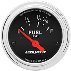 AutoMeter Traditional Chrome Analog Gauges 2518