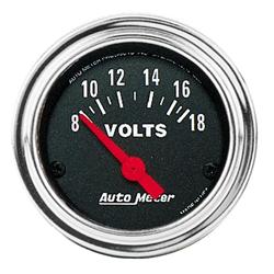 AutoMeter Traditional Chrome Analog Gauges
