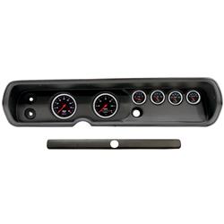 AutoMeter Designer Black Instrument Clusters for 1964-1965 CHEVELLE, EL CAMINO, MALIBU - 2929-06
