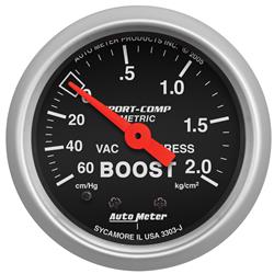 AutoMeter Sport-Comp Analog Gauges 3303-J