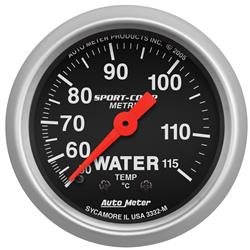 AutoMeter Sport-Comp Analog Gauges 3332-M